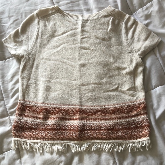Fringed Medina Sweater Tee - Picture 3 of 5